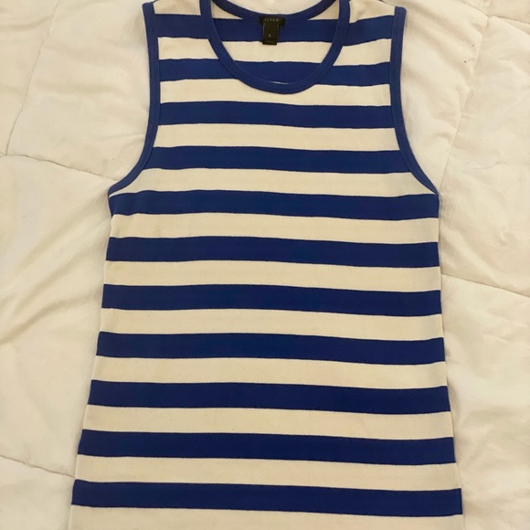 J Crew Striped Tank - Picture 1 of 2